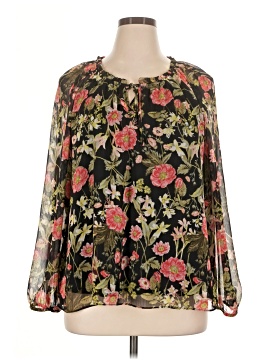 LC Lauren Conrad Long Sleeve Blouse (view 1)
