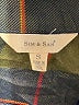 Sim & Sam 100% Rayon Plaid Green Long Sleeve Blouse Size S - photo 7