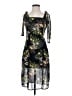 Rihoas 100% Polyester Floral Black Cocktail Dress Size XS - photo 1