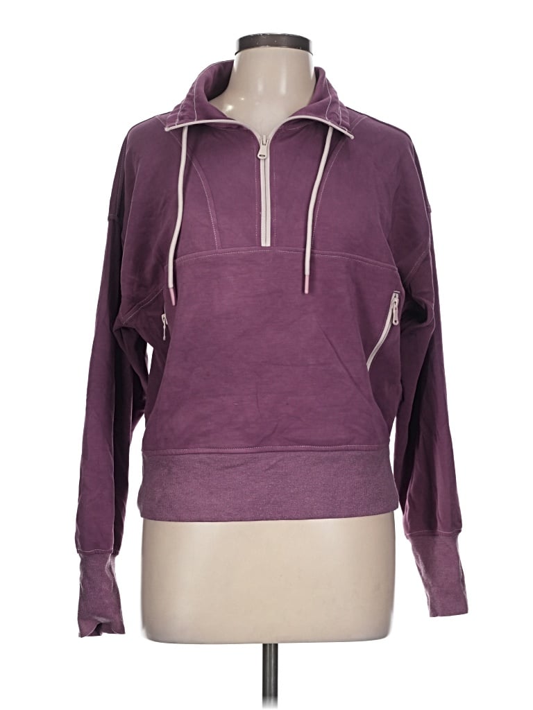 Pre-owned Active By Old Navy Pullover Hoodie In Purple