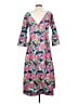 Roller Rabbit Print Pink Casual Dress Size S - photo 2