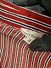 Hem & Thread 100% Polyester Stripes Red Sleeveless Blouse Size M - photo 7