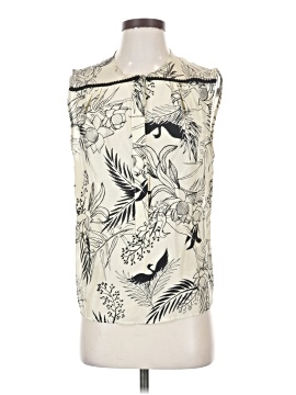 Heidi Merrick Sleeveless Silk Top