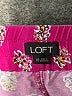 Ann Taylor LOFT Paisley Pink Shorts Size XS - photo 3