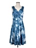 Grace Karin Tie-dye Blue Cocktail Dress Size L - photo 1