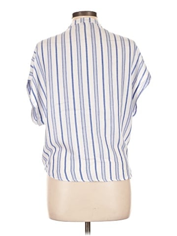 Olivaceous Short Sleeve Blouse (view 2)