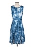 Grace Karin Tie-dye Blue Cocktail Dress Size L - photo 2