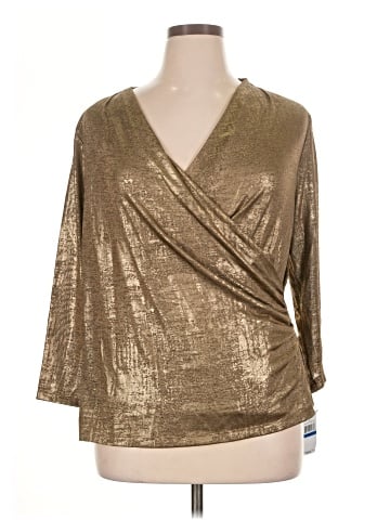 Studio JPR 3/4 Sleeve Blouse (view 1)