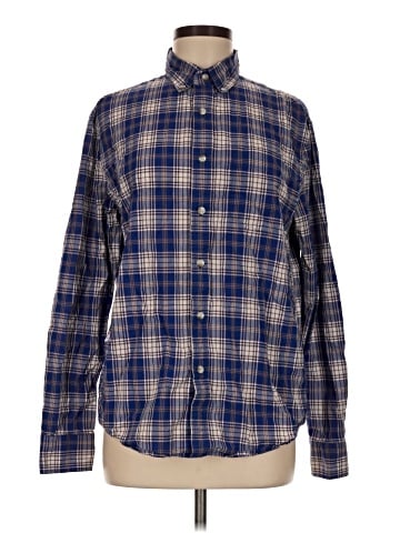 Banana Republic Factory Store Long Sleeve Button-Down Shirt (view 1)
