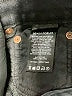 Denim Forum Chevron-herringbone Black Jeans Size 25 waist - photo 7