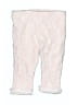 Baby Biscotti 100% Polyester White Pink Casual Pants 3-6 MO / 6 MO - photo 1