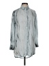 Pilcro 100% Modal Gray Long Sleeve Blouse Size XXS - photo 1