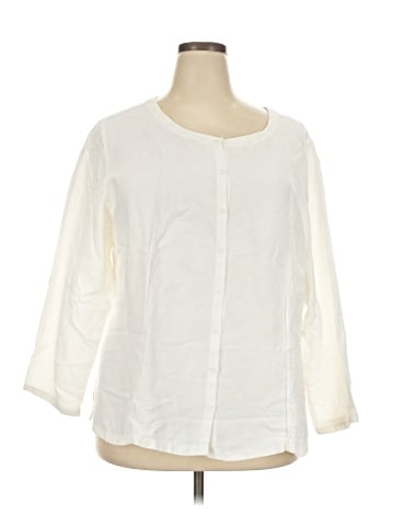 Eileen Fisher 3/4 Sleeve Blouse (view 1)