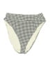 Assorted Brands Houndstooth Ivory Swimsuit Bottoms Size L - photo 1