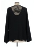 Unbranded 100% Polyester Black Long Sleeve Blouse Size L - photo 2