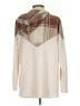 Bibi Plaid Ivory Pullover Sweater Size S - photo 2