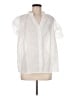 Shein Curve 100% Polyester White 3/4 Sleeve Blouse One size - photo 1