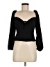 Wilfred 100% Polyester Black 3/4 Sleeve Blouse Size M - photo 1