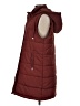 dip 100% Polyester Burgundy Vest Size M - photo 5