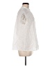 Shein Curve 100% Polyester White 3/4 Sleeve Blouse One size - photo 4