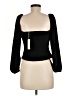 Wilfred 100% Polyester Black 3/4 Sleeve Blouse Size M - photo 2