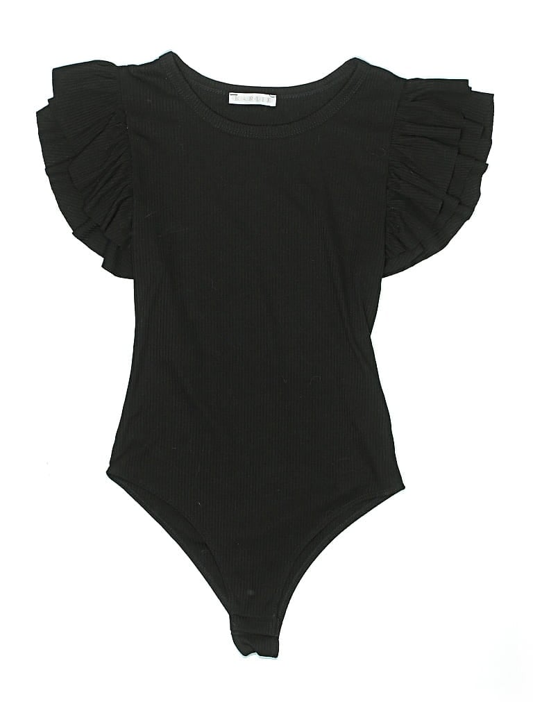Pre-owned Karlie Bodysuit In Black