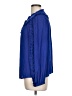 Ann Taylor LOFT 100% Polyester Blue Long Sleeve Blouse Size L (petite) - photo 5