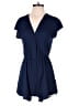 Ecote Solid Blue Romper Size S - photo 1