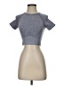 Unbranded Gray Short Sleeve Turtleneck Size S - photo 1