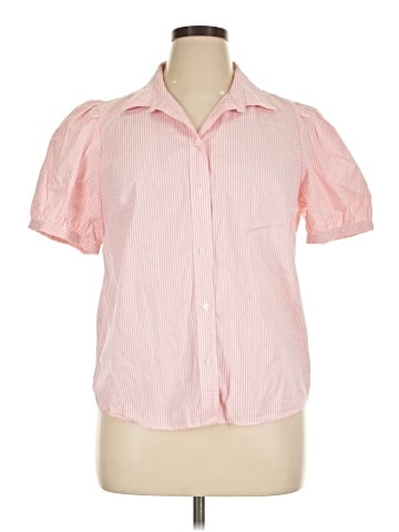 J.Crew Factory Store Short Sleeve Blouse (view 1)