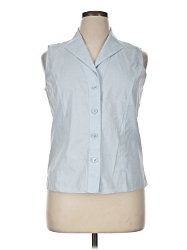 Calvin Klein Sleeveless Button Down Shirt