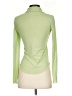 Wilfred 100% Nylon Green Long Sleeve Blouse Size S - photo 2