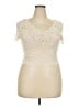 Shyanne Ivory Sleeveless Blouse Size XXL - photo 1