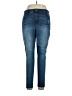 Democracy Solid Blue Jeans Size 14 - photo 1