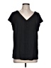 Fortune + Ivy 100% Polyester Black Short Sleeve Blouse Size L - photo 1