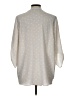 Daniel Rainn 100% Polyester Ivory 3/4 Sleeve Blouse Size L - photo 2