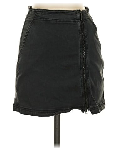 American Eagle Outfitters Faux Leather Skirt (view 1)