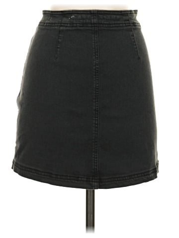 American Eagle Outfitters Faux Leather Skirt (view 2)