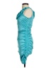 Jump Girl 100% Polyester Teal Cocktail Dress Size 1 - photo 5