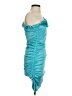 Jump Girl 100% Polyester Teal Cocktail Dress Size 1 - photo 4
