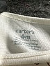 Carter's Ivory Long Sleeve Onesie 3-6 MO / 6 MO - photo 3