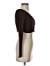 Shein Brown Long Sleeve Henley Size XS - photo 4