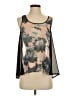 French Connection Tan Sleeveless Blouse Size 2 - photo 1