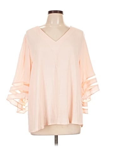 Chelsea28 3/4 Sleeve Blouse (view 1)