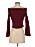 Cider Burgundy Pullover Sweater Size XS - photo 2