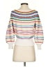 BCBGMAXAZRIA Stripes White Pullover Sweater Size S - photo 2