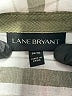 Lane Bryant Stripes Gray Long Sleeve Button-Down Shirt Size 14 - 16 Plus - photo 7