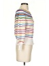 BCBGMAXAZRIA Stripes White Pullover Sweater Size S - photo 4
