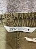 Zara Chevron-herringbone Green Casual Pants Size S - photo 7