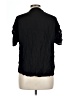 Odille 100% Rayon Black Short Sleeve Blouse Size 4 - photo 2